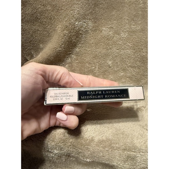 MIDNIGHT ROMANCE By Ralph Lauren Eau De Parfum .34oz/10ml EDP Travel ROLLERBALL - Picture 4 of 9